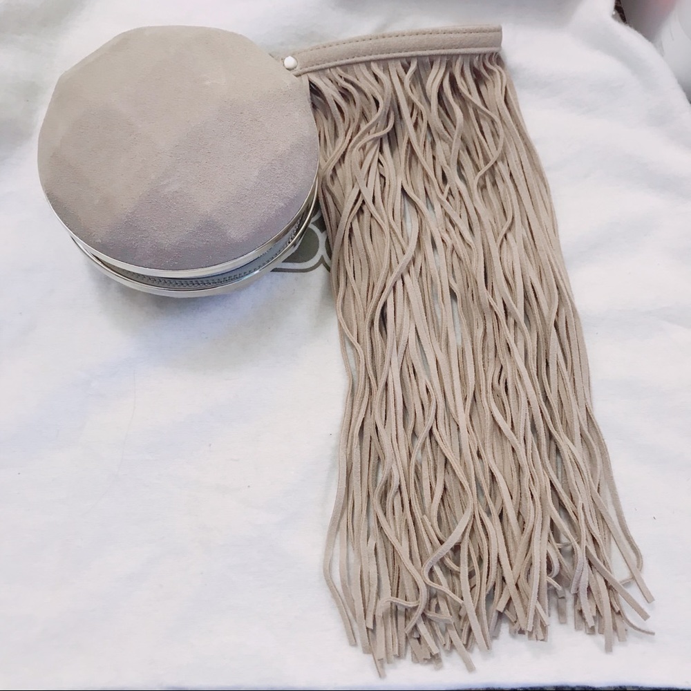 Bcbg ball shape with fringe handle